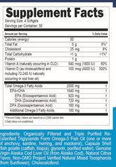 90 Day Starter Package – 3 Bottles of OmegA+D Sufficiency™ + FREE bottle of D-Sufficiency™